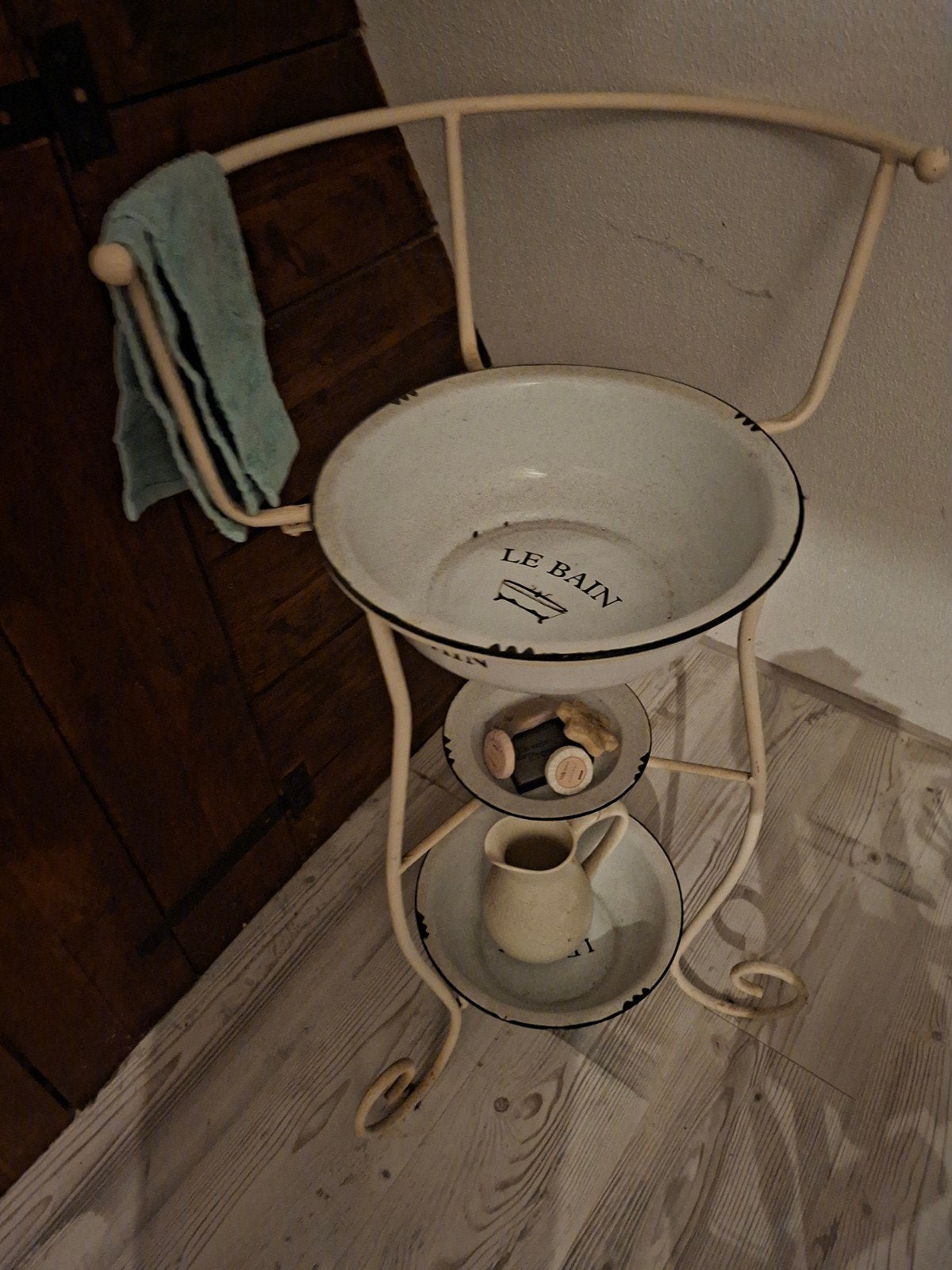 Frans lampetstel, Huis en Inrichting, Ophalen, Zo goed als nieuw, Douche-accessoire
