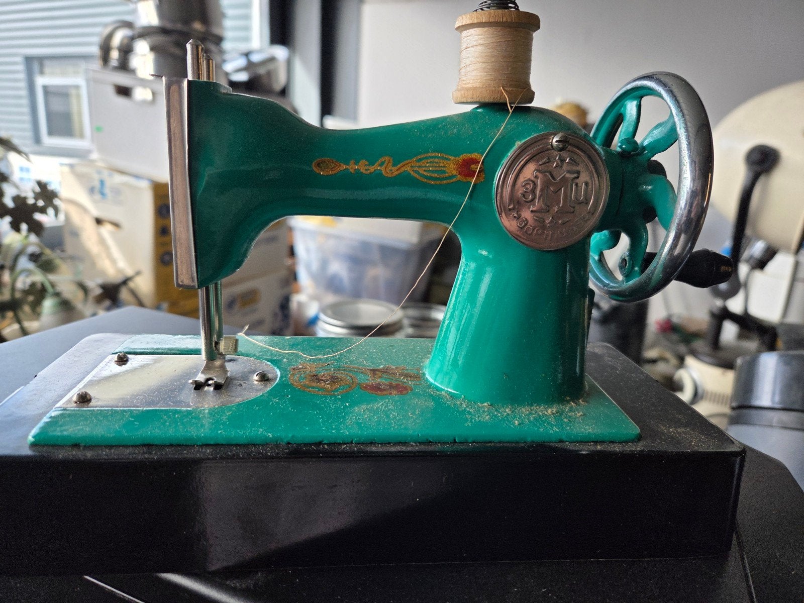 Vintage Kinder Naaimachine - Made in USSR, Antiek en Kunst, Ophalen