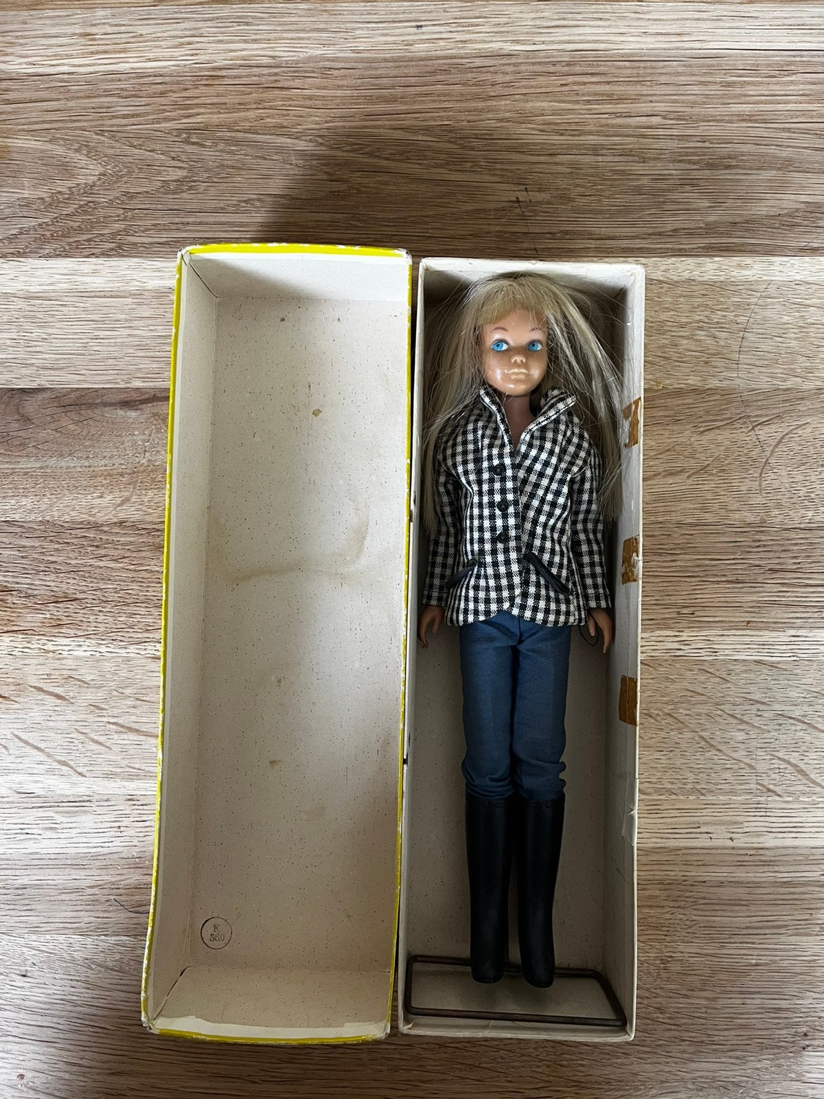 Barbie pop Skipper by mattel 1963, Ophalen of Verzenden, Zo goed als nieuw, Pop