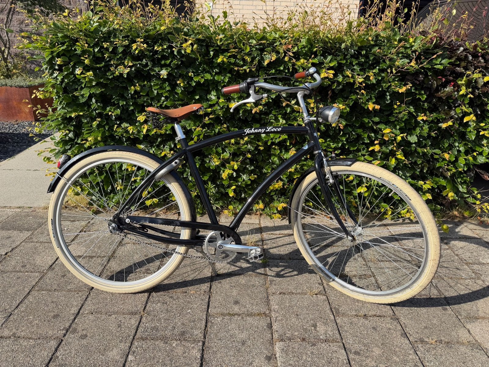 Johnny Loco Herenfiets, Fietsen en Brommers, Fietsen | Cruisers en Lowriders, Ophalen, Terugtraprem, Gebruikt, Staal