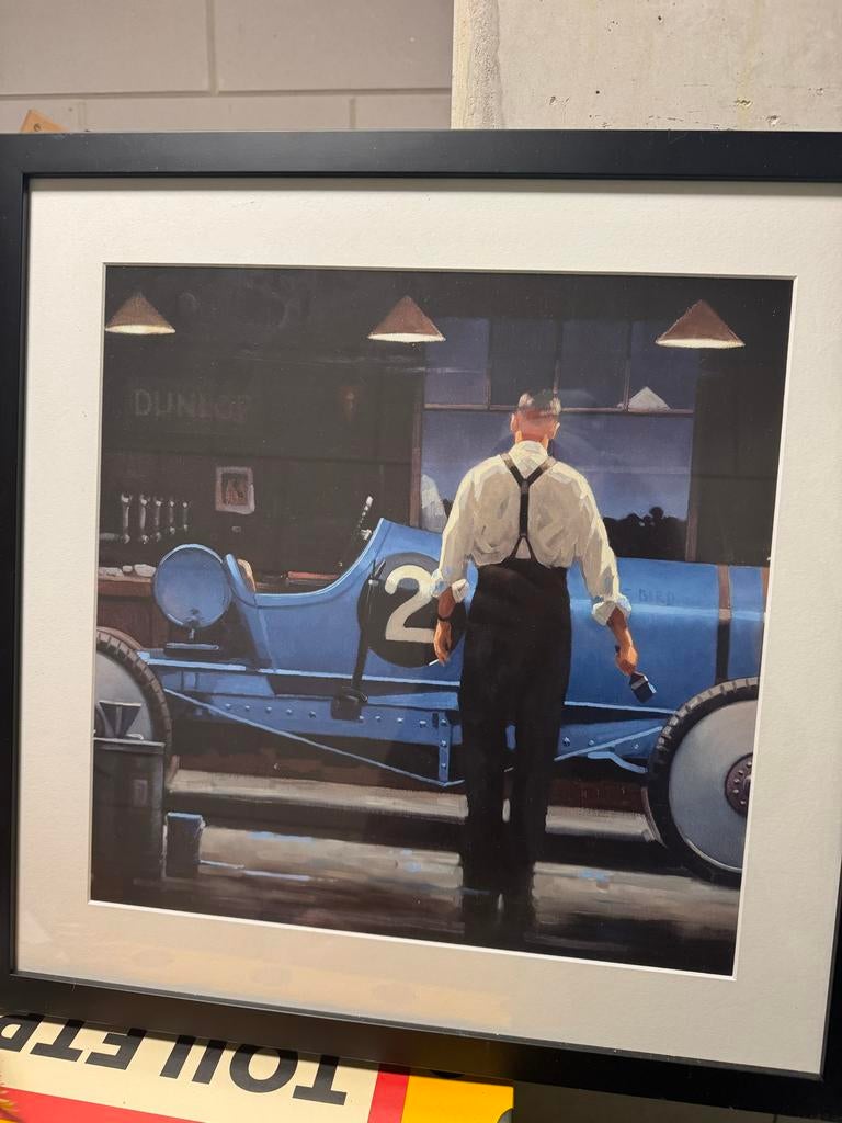 Jack Vettriano - 'Birth of a Dream' ingelijste print, Ophalen