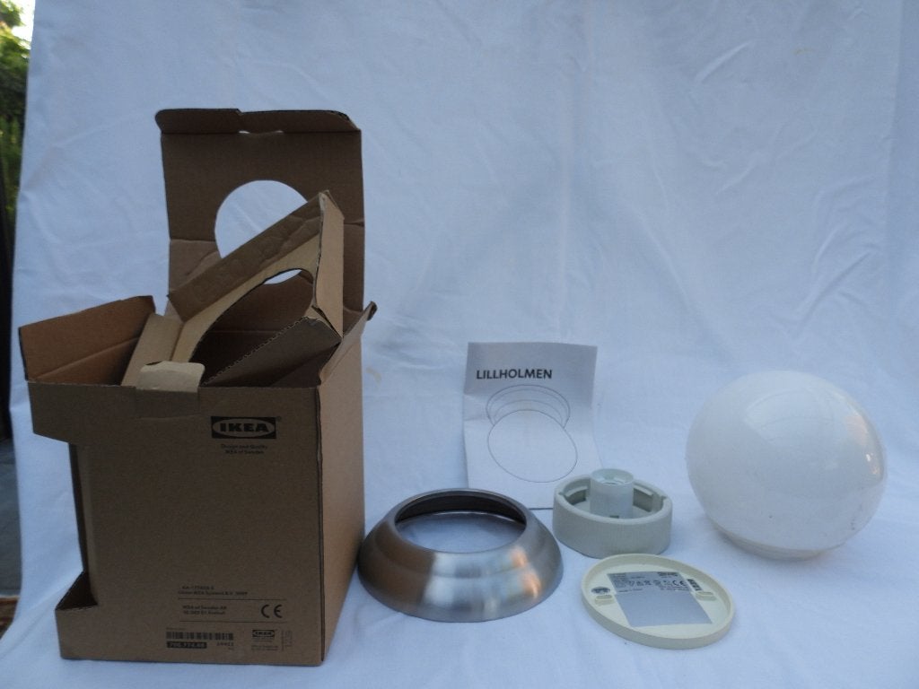 vintage IKEA Lillholmen Badkamerlamp Plafond lamp Wandlamp, Huis en Inrichting, Ophalen of Verzenden, Nieuw, Metaal, IKEA