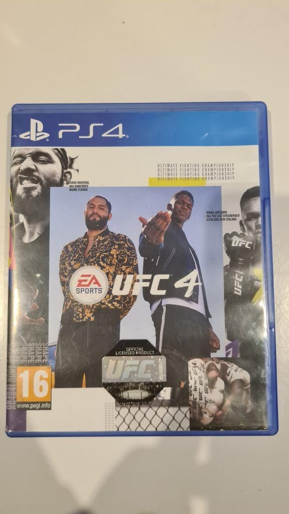 UFC 4 PS4 - Zo goed als nieuw, Spelcomputers en Games, Vechten, 2 spelers, Ophalen of Verzenden, Zo goed als nieuw