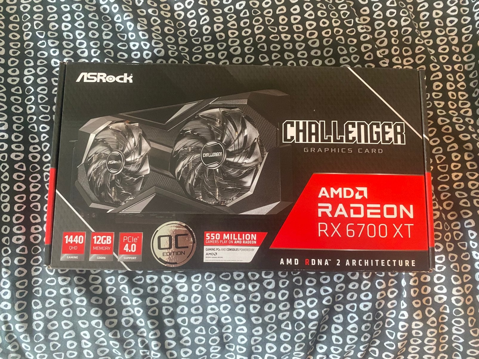 ASRock AMD Radeon RX 6700 XT Challenger D 12 OC, Computers en Software, AMD, GDDR6, PCI-Express 4, Ophalen of Verzenden