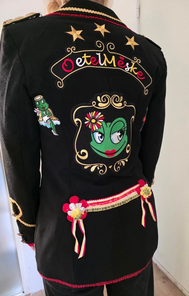 Oeteldonks jasje dames maat S, Ophalen of Verzenden, Zo goed als nieuw, Maat 36 (S), Carnaval