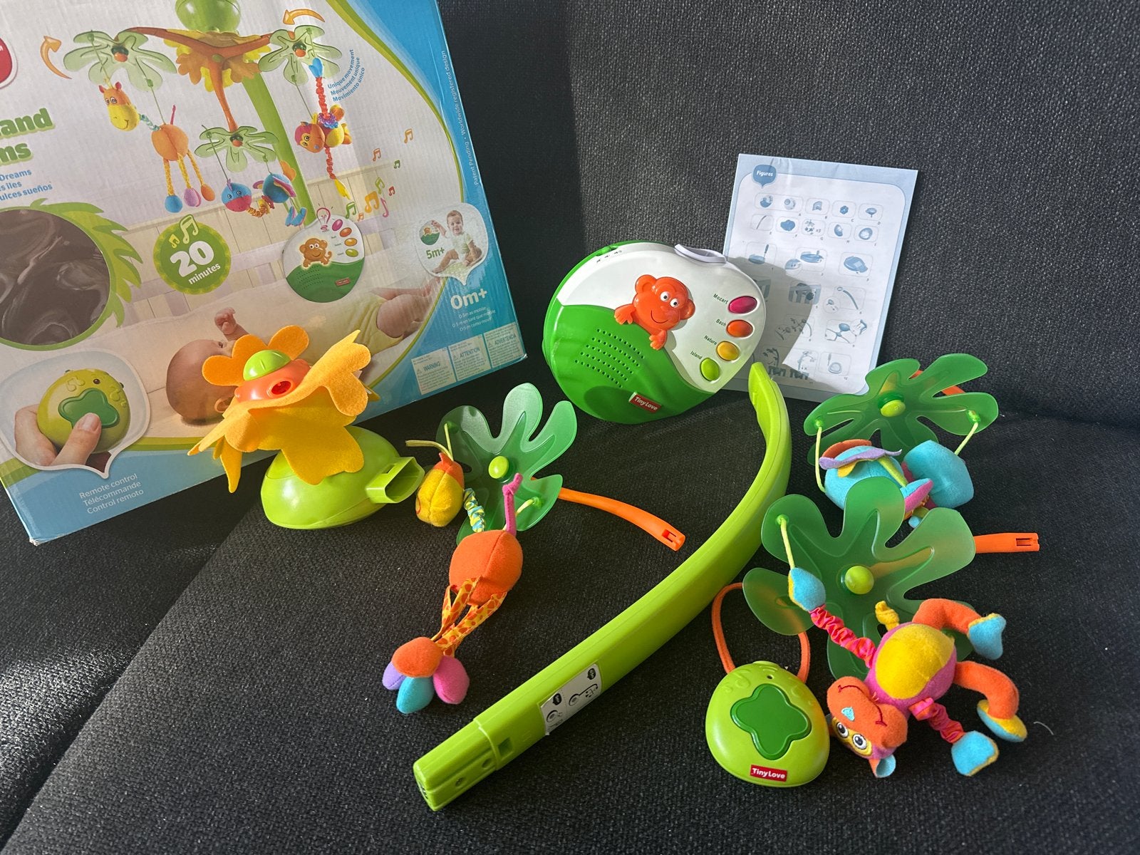 Tiny Love Sweet Island Dreams Mobiel met afstandsbediening, Ophalen, Zo goed als nieuw, Mobiel, Met geluid