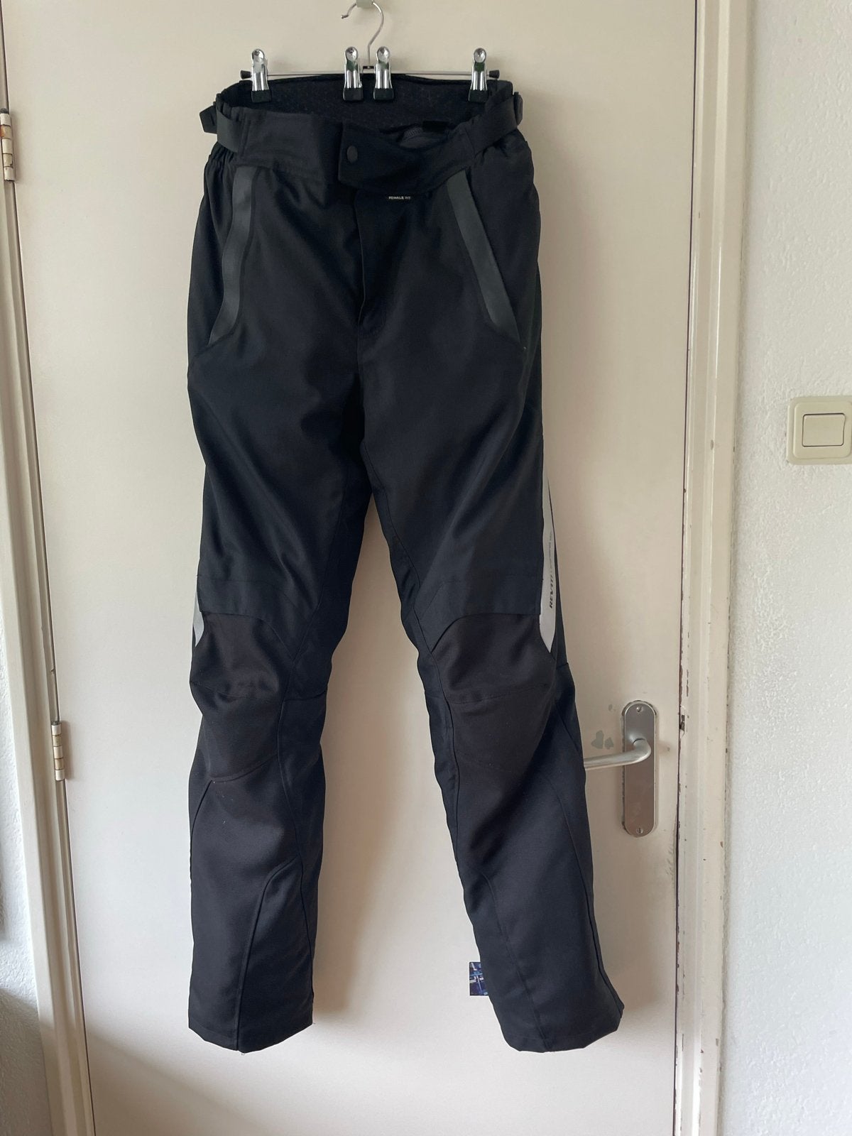 REV'IT! Dames Motorbroek Textiel Maat 38 Lang - Zwart, Ophalen of Verzenden, Tweedehands, Dames, Broek | textiel