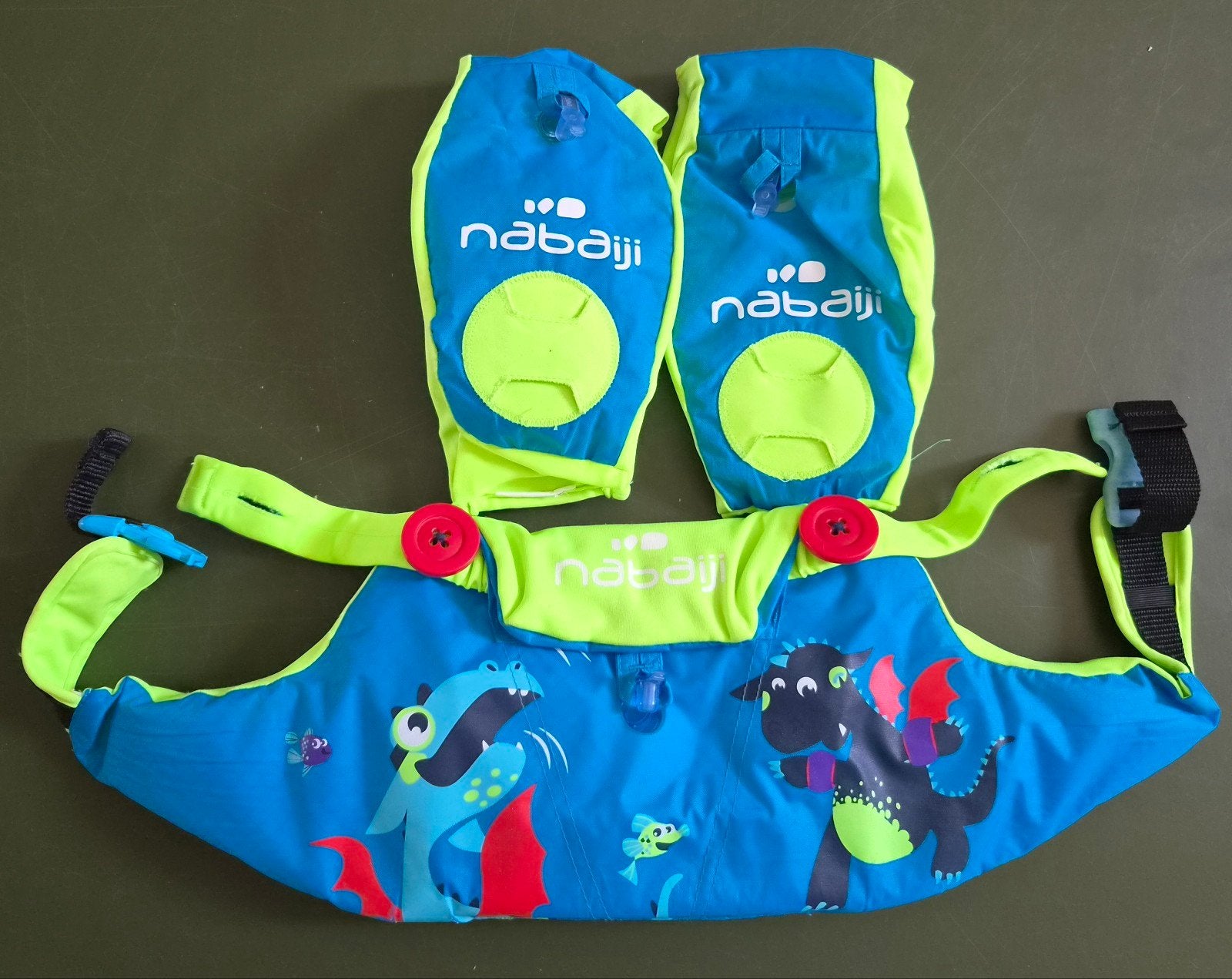 Nabaiji zwemvest met zwembandjes voor kinderen, Ophalen of Verzenden