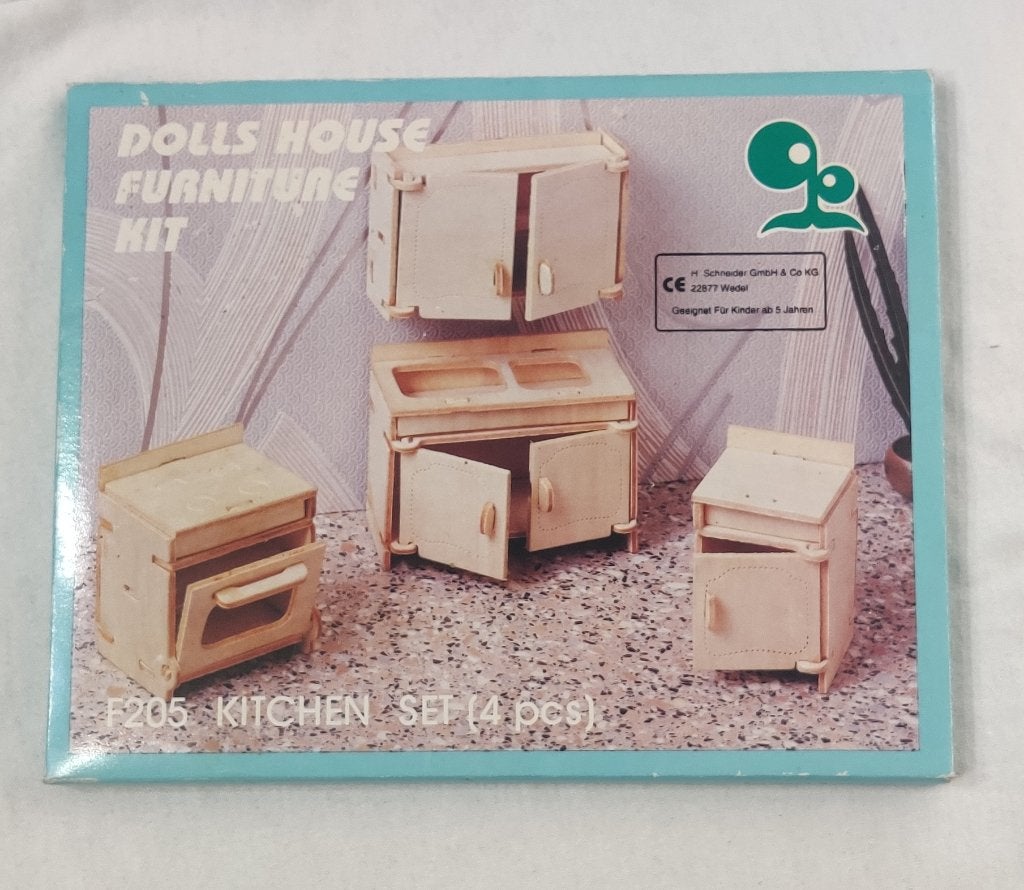 Poppenhuis meubeltjes bouwpakket, Verzamelen, Ophalen of Verzenden, Nieuw, Poppenhuis