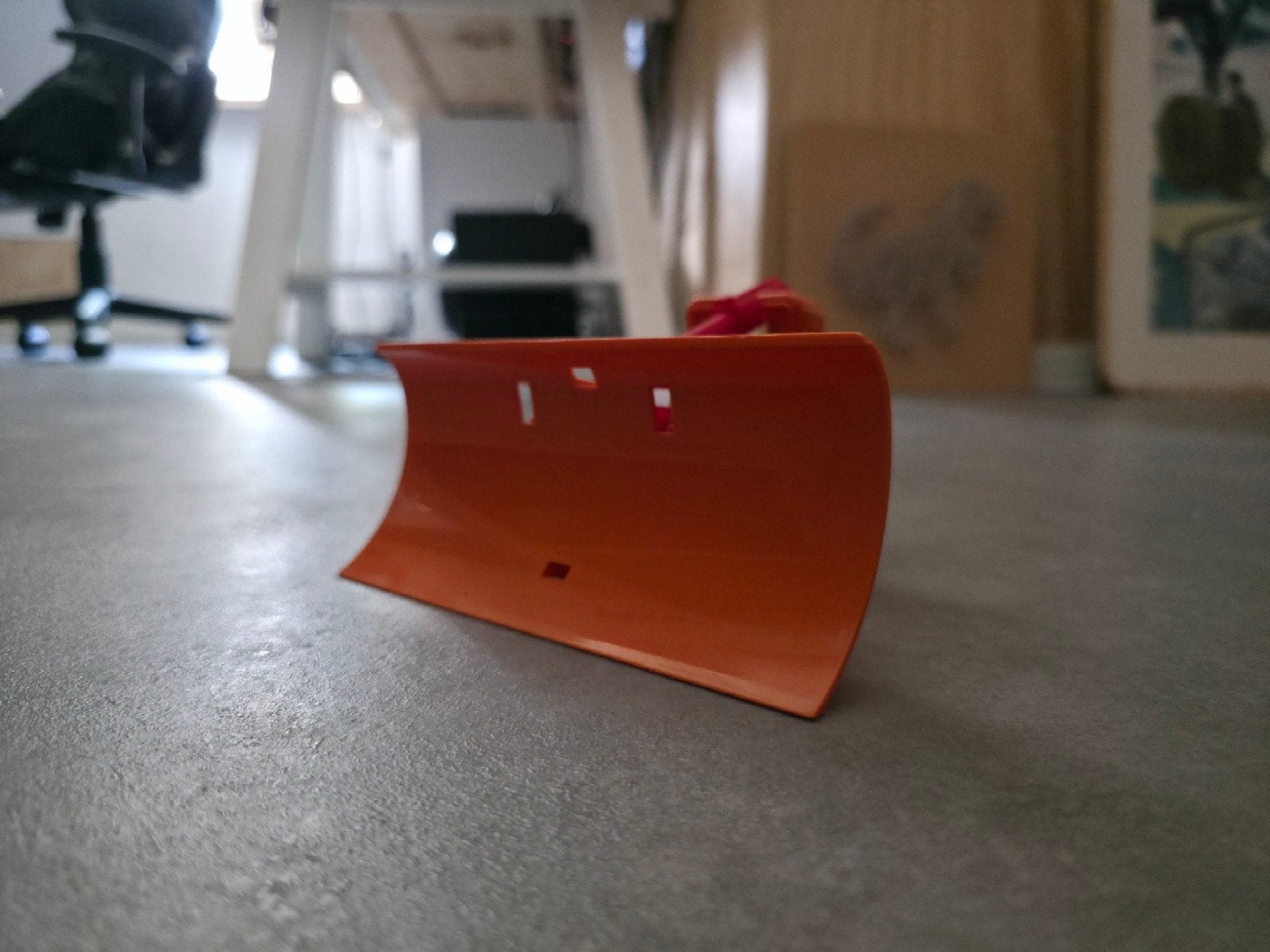 Bruder Sneeuwschuif Oranje - Accessoire voor Bruder trekkers, Kinderen en Baby's, Speelgoed | Speelgoedvoertuigen, Ophalen of Verzenden