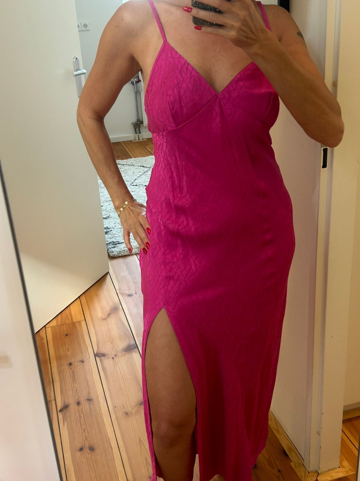 Victoria’s secret jurk, Ophalen of Verzenden, Zo goed als nieuw, Roze, Galajurk
