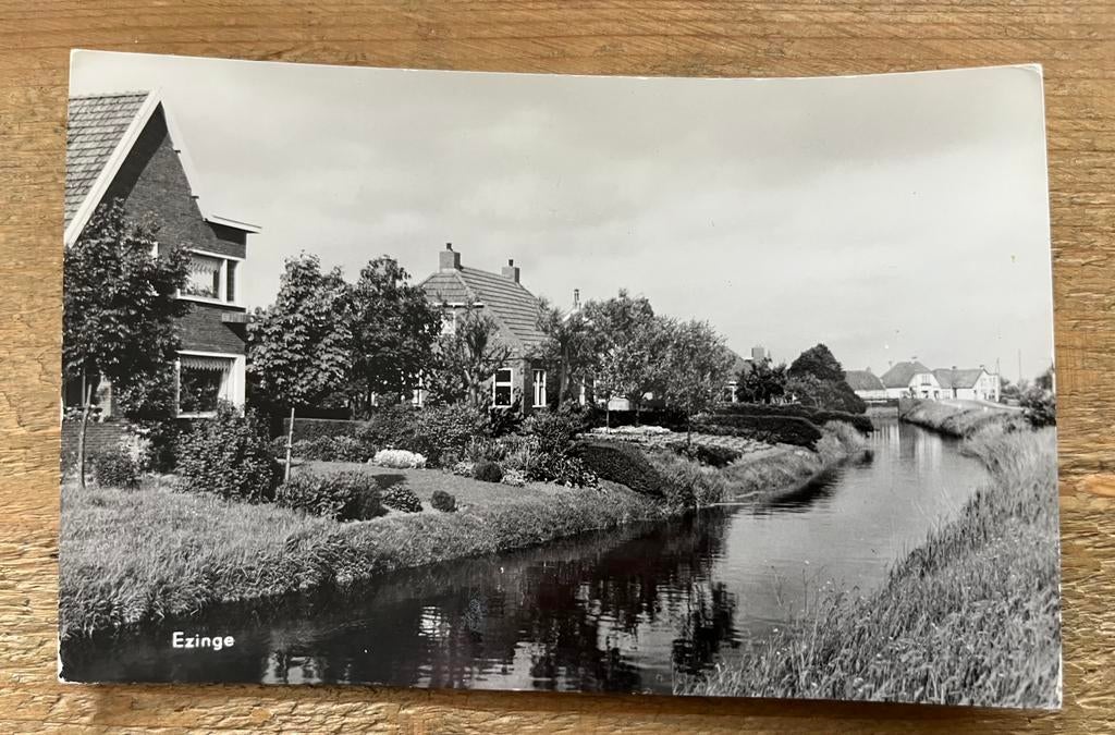 Ezinge, Verzamelen, Ansichtkaarten | Nederland, Ophalen of Verzenden, 1960 tot 1980, Ongelopen, Groningen