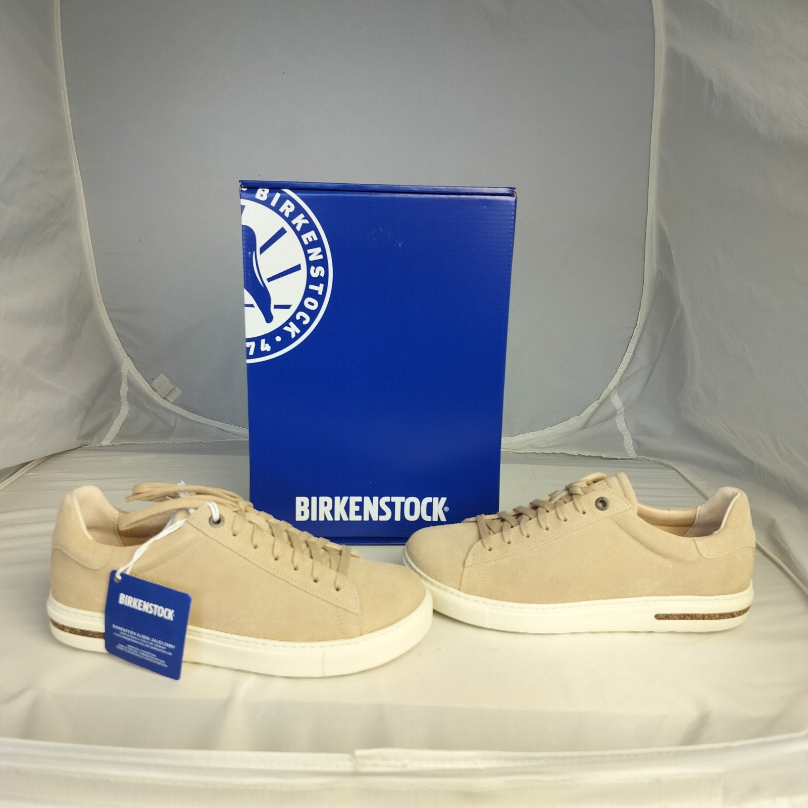 Birkenstock Bend Low Sandcastle sneakers maat 38, Kleding | Dames, Beige, Nieuw, Ophalen of Verzenden, Sneakers of Gympen