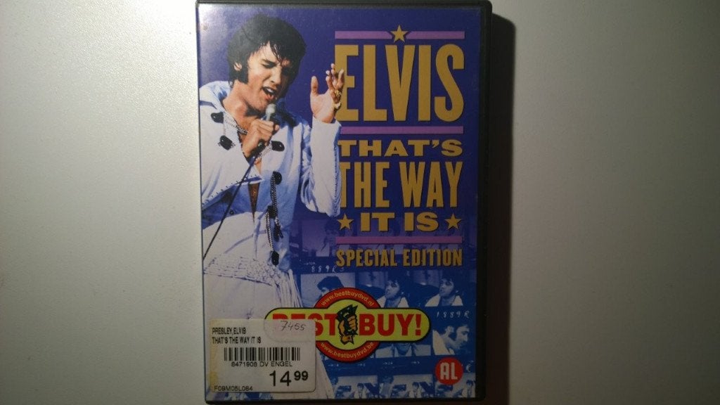 Elvis Presley - That's The Way It Is Special Edition (DVD), Alle leeftijden, Ophalen of Verzenden, Zo goed als nieuw, Concert