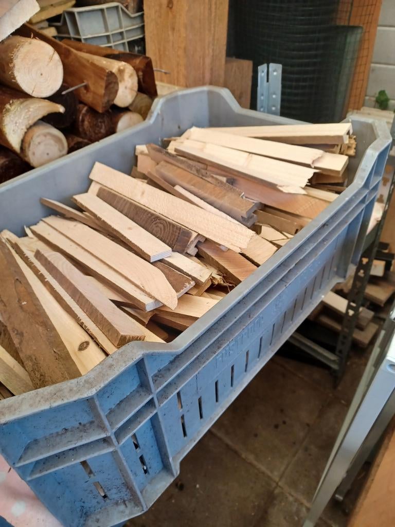 1 krat  aanmaakhout, Tuin en Terras, Haardhout, Minder dan 3 m³, Ophalen