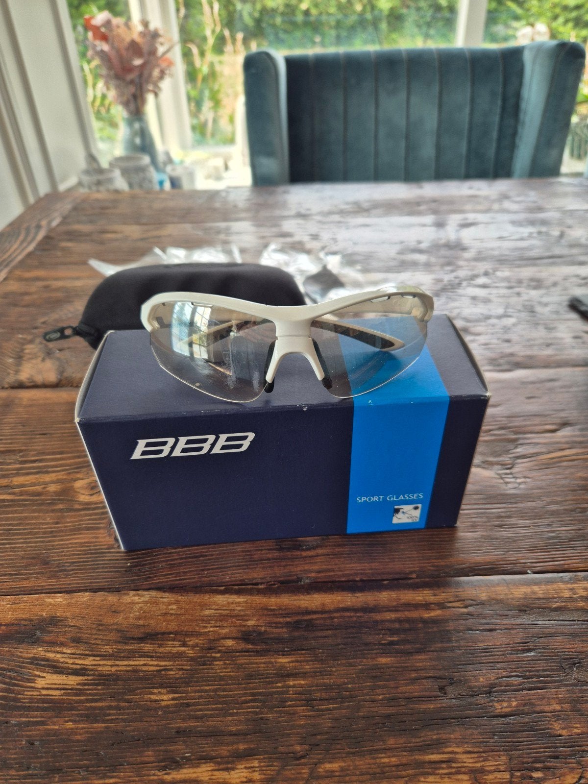 BBB fietsbril met 3 verwisselbare glazen, Ophalen of Verzenden, Gebruikt, Bovenkleding, BBB