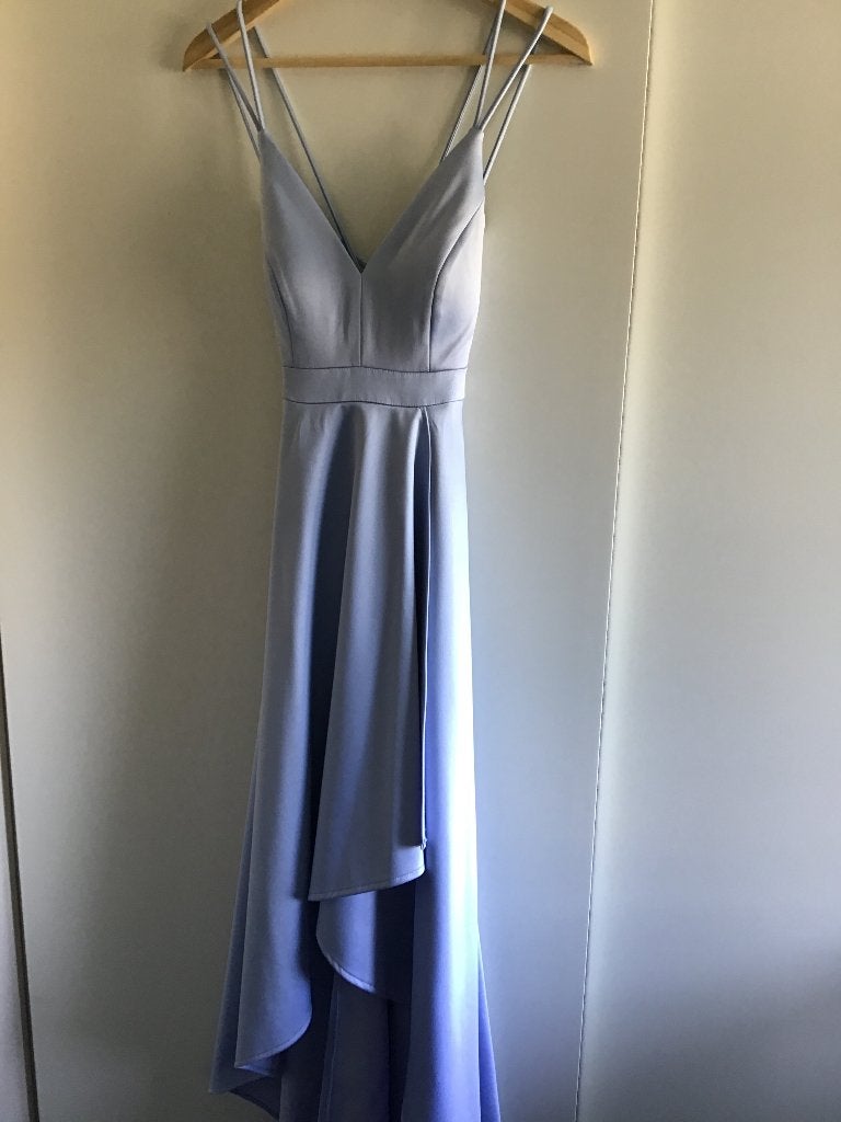 Cocktailjurk licht blauw, Kleding | Dames, Blauw, Ophalen of Verzenden, Zo goed als nieuw, Maat 36 (S)