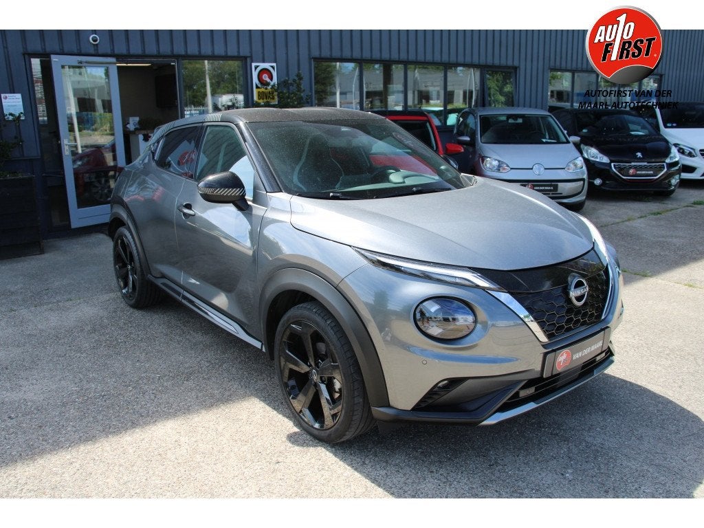 Nissan Juke 1.6 Hyb. Prem. Ed. (bj 2022, semi-automaat), Auto's, Nissan, Automaat, 94 pk, 1300 kg, Gebruikt