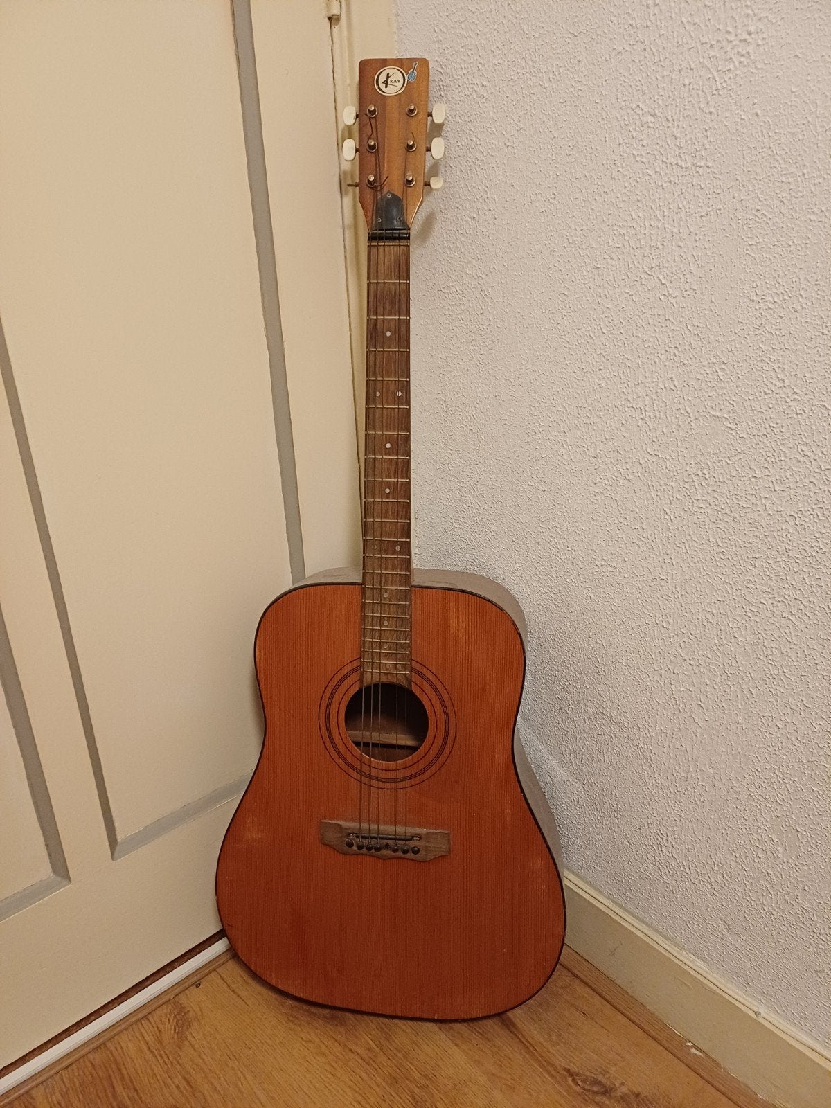 Vintage 4Kay Western gitaar - Opknapper, Ophalen, Gebruikt, Western- of Steelstringgitaar
