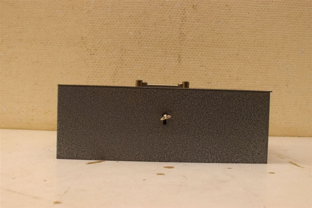 Safety metalen Geldkistje 49308, Ophalen of Verzenden, Gebruikt, 50 tot 100 cm, Minder dan 50 cm