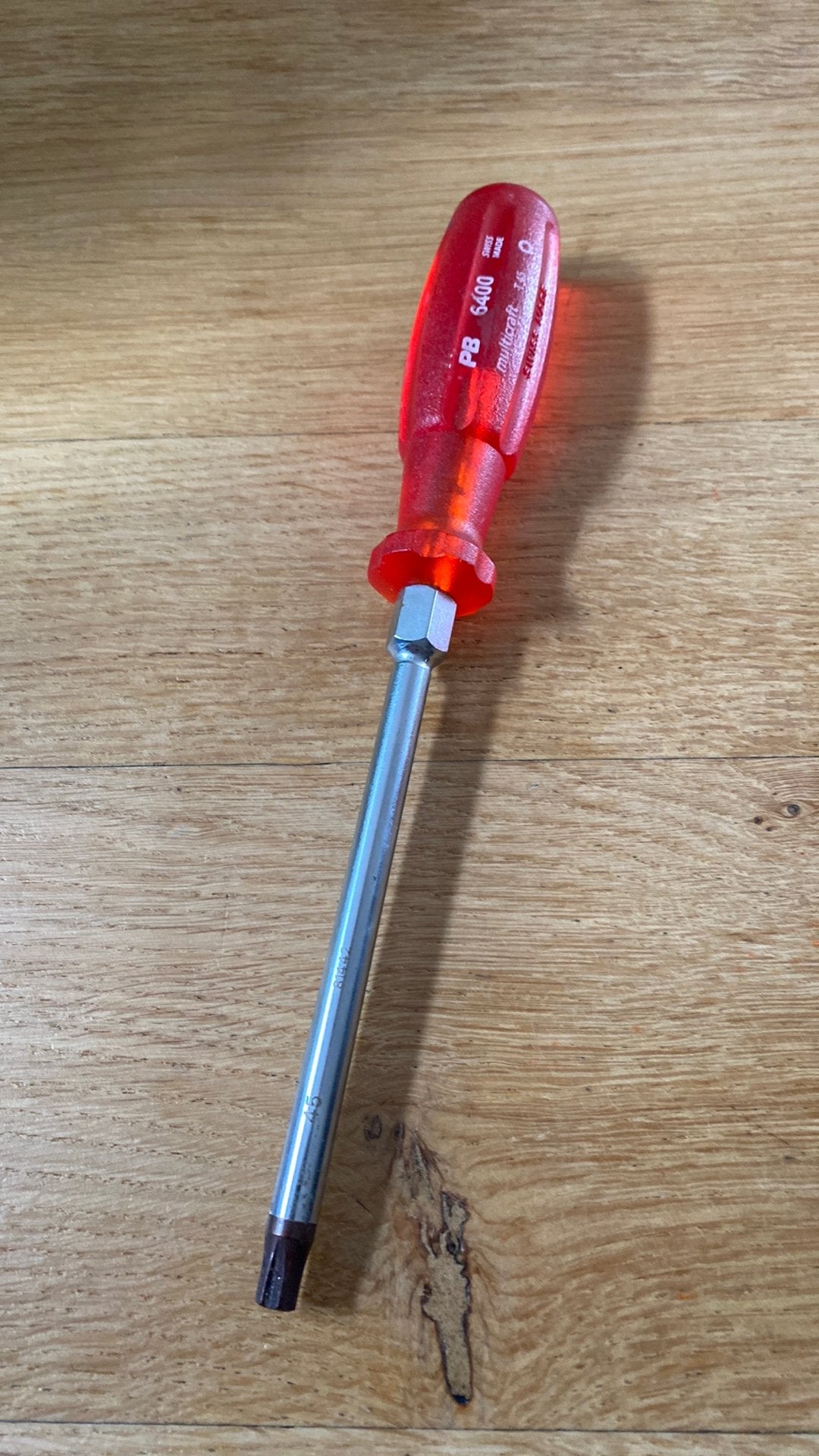 PB Swiss torx schroevendraaier T45 PB 6400, Ophalen of Verzenden, Nieuw