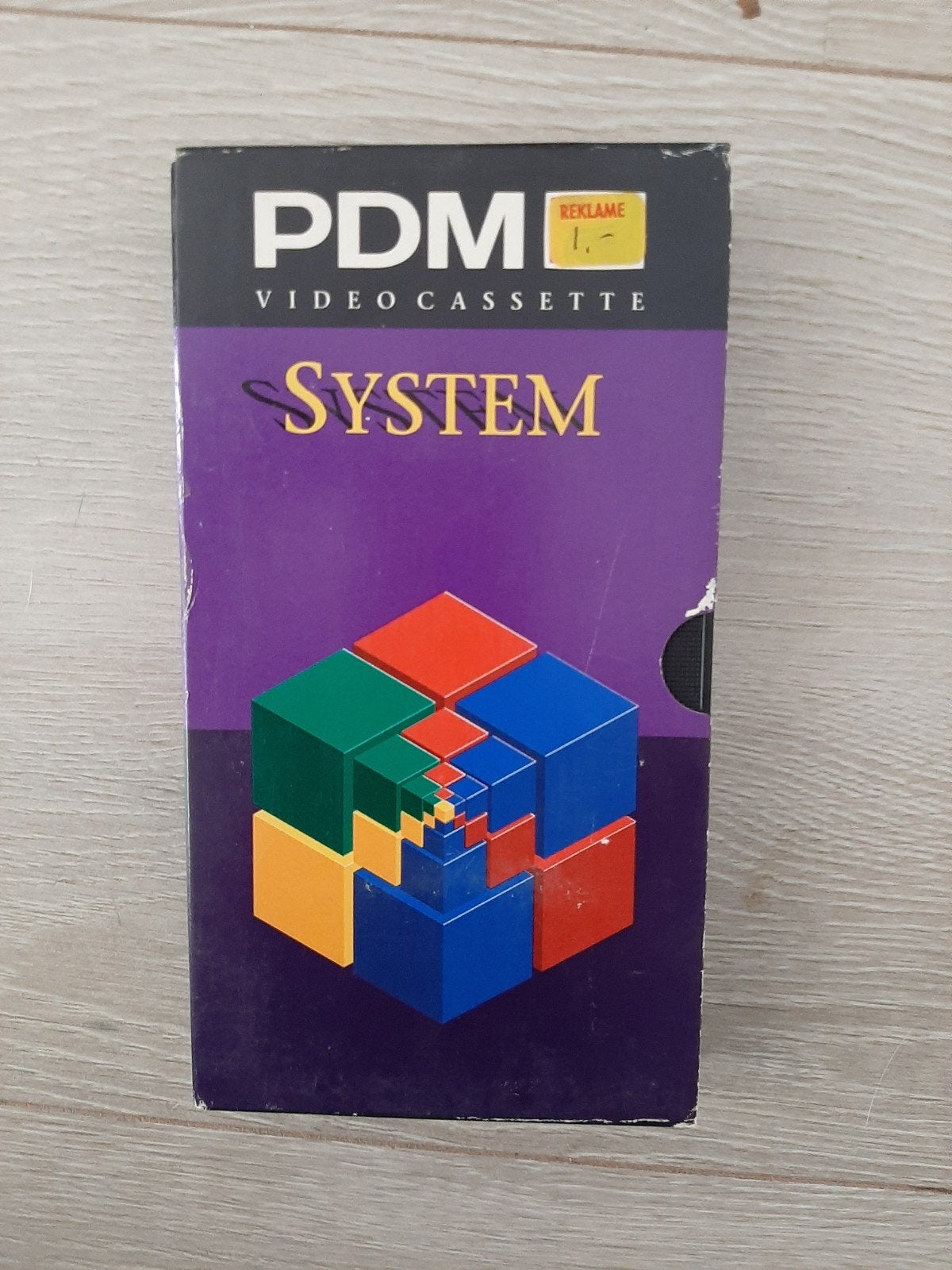 4x PDM System VHS videobanden - Lege cassettes, Alle leeftijden, Ophalen of Verzenden, Gebruikt, VHS