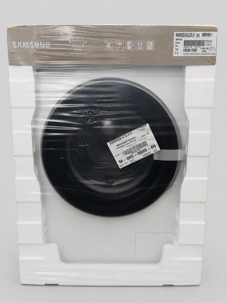 Samsung WW90DG6U25LK Wasmachine 9kg A-klasse AI Ecobubble, 1200 tot 1600 toeren, 8 tot 10 kg, Nieuw, Ophalen of Verzenden