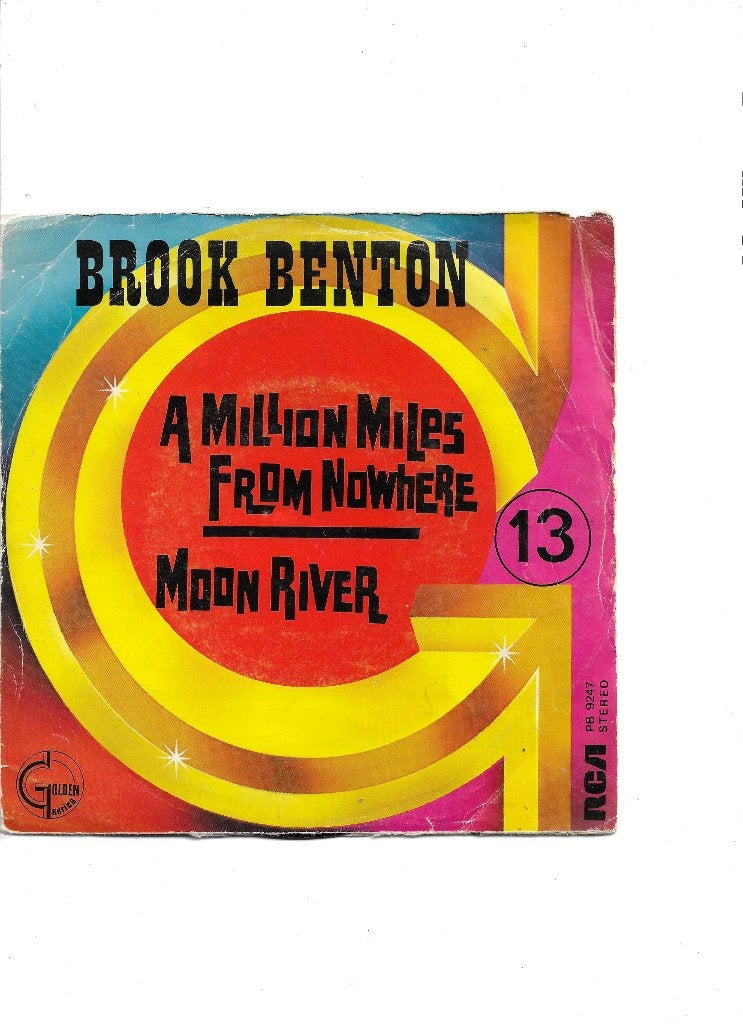 Single Brook Benton - A million miles from nowhere, Ophalen of Verzenden, Gebruikt, 7 inch