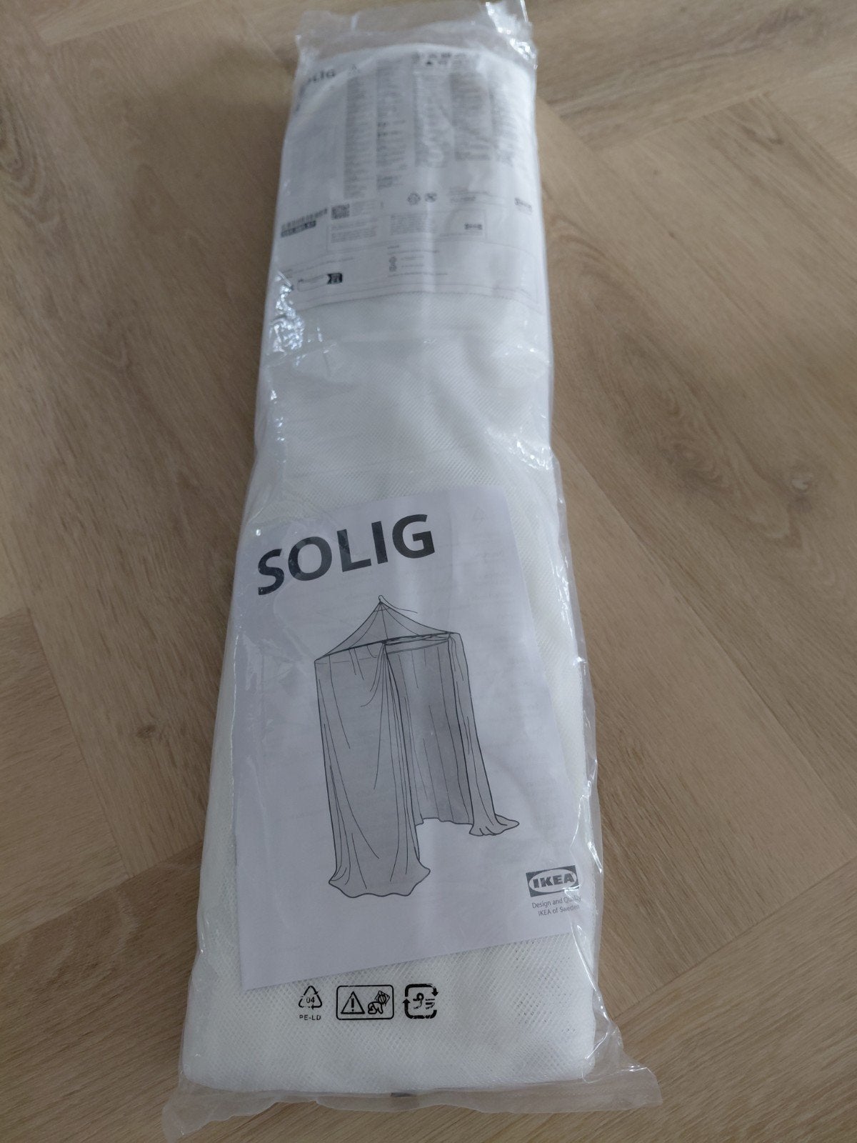 IKEA SOLIG Klamboe 2-persoons - Nieuw in verpakking, Ophalen, Nieuw