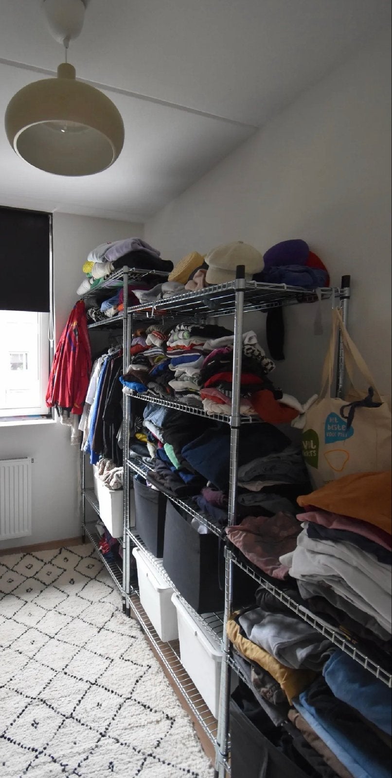 IKEA Omar Kledingkast - 274 cm breed, zo goed als nieuw, Huis en Inrichting, Met plank(en), Ophalen of Verzenden, Zo goed als nieuw