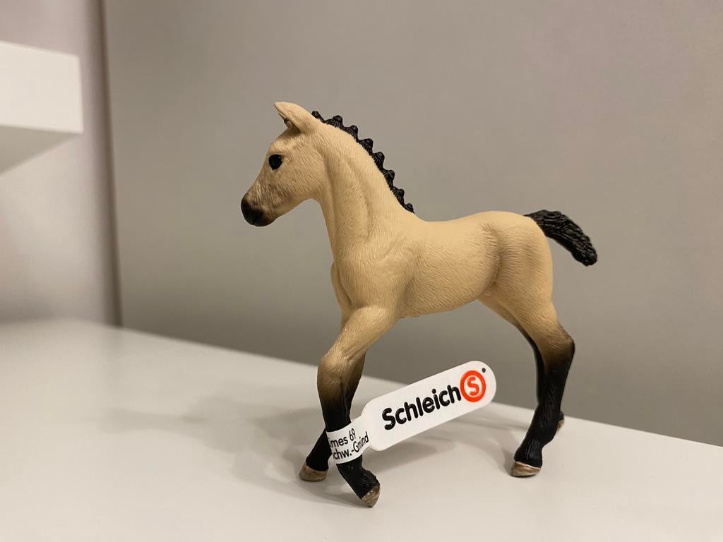 Schleich Hannoveraan Veulen met Vaan ~ 13929, Ophalen of Verzenden, Paard