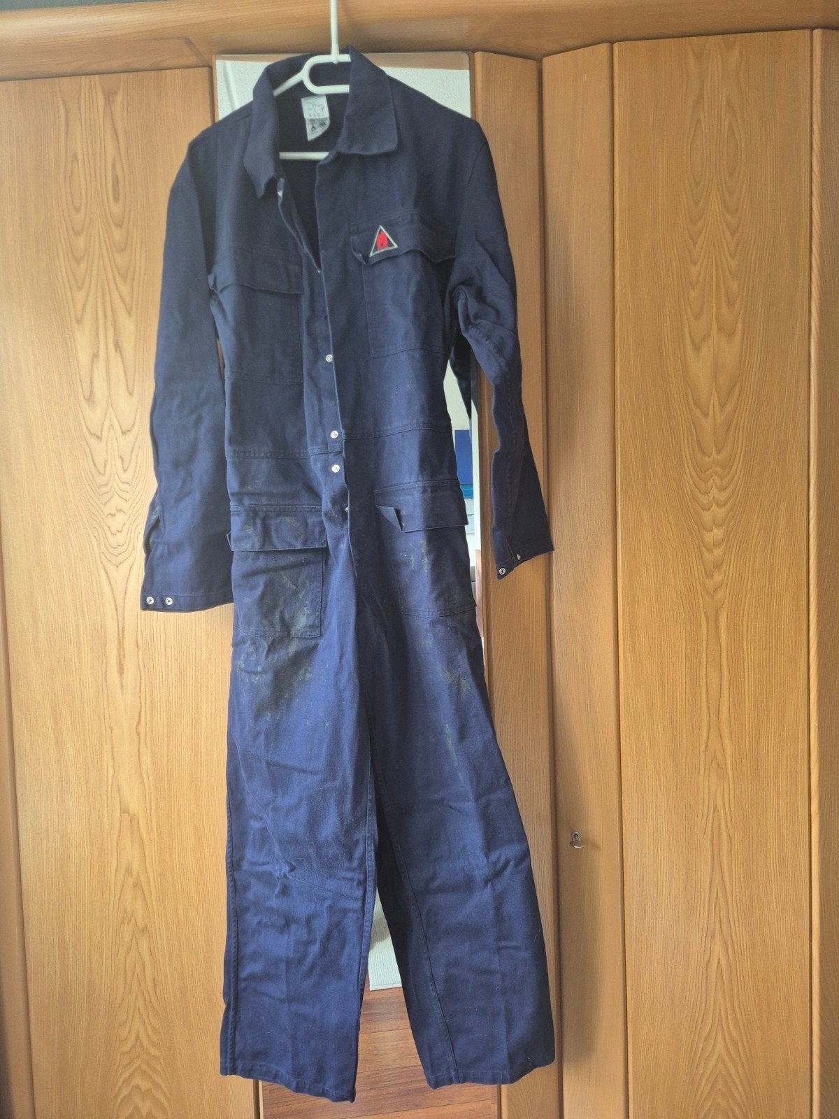 Te koop Blauwe Overal maat 46, Ophalen of Verzenden, Tweedehands, Overall