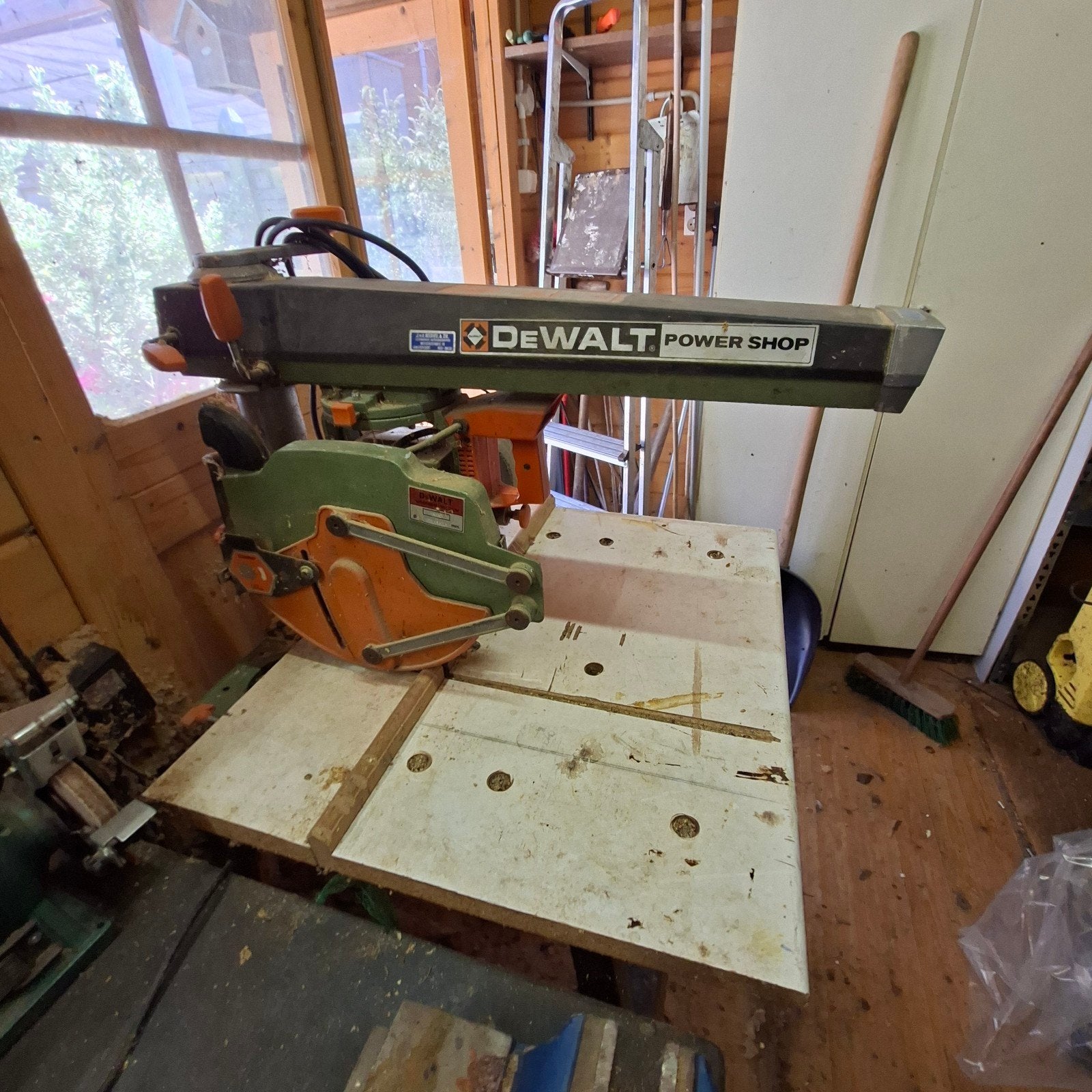 DeWalt Power Shop DW125 Afkortzaag - Gebruikt, Ophalen, Gebruikt, DeWalt, 70 mm of meer