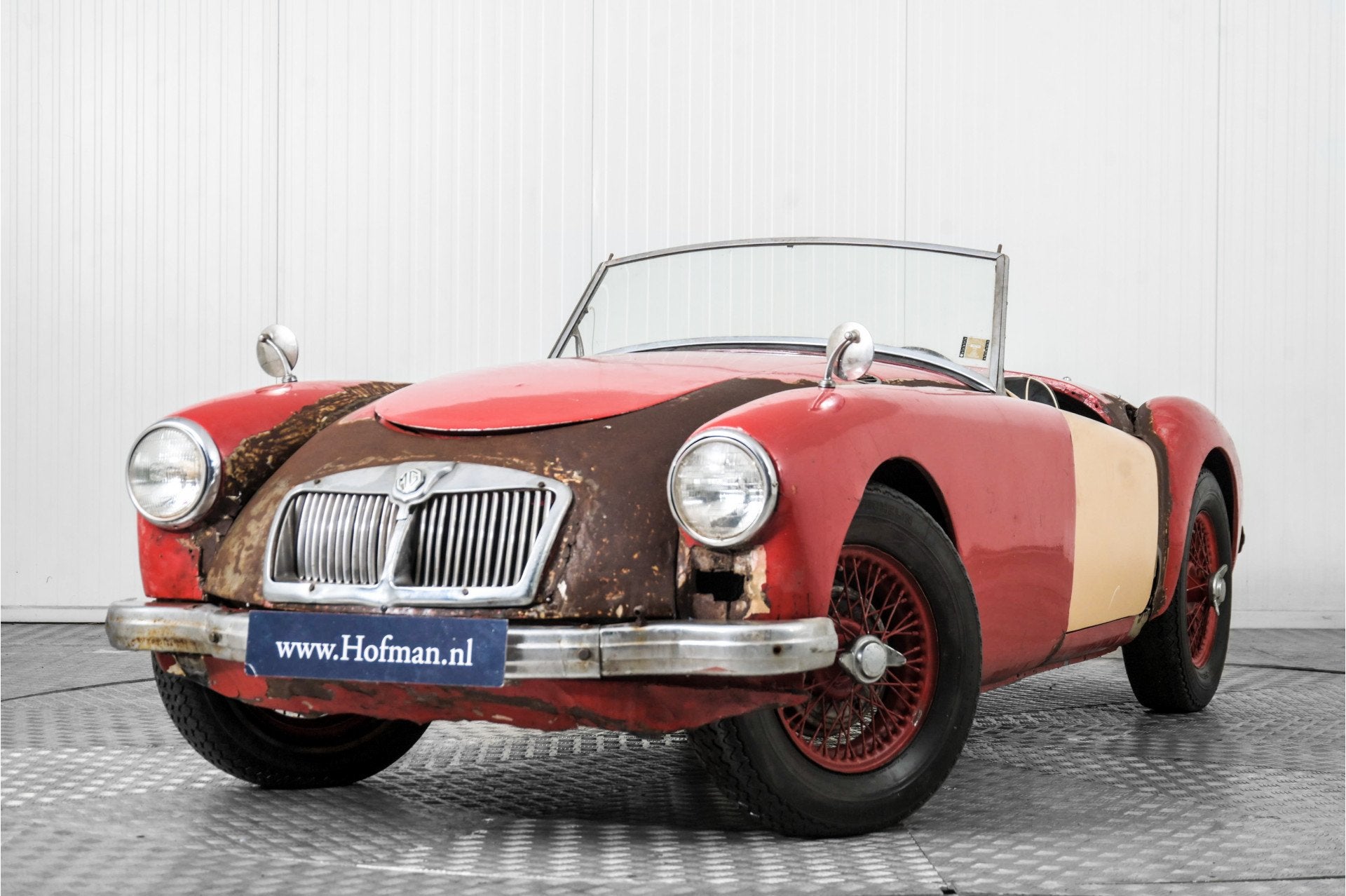 MG A (bj 1957), Auto's, Gebruikt, Cabriolet, Bedrijf, Handgeschakeld
