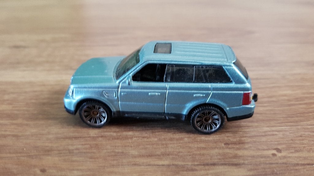 Land Rover Range Rover Sport Modelauto 1:54 Matchbox, Ophalen of Verzenden, Gebruikt, Auto