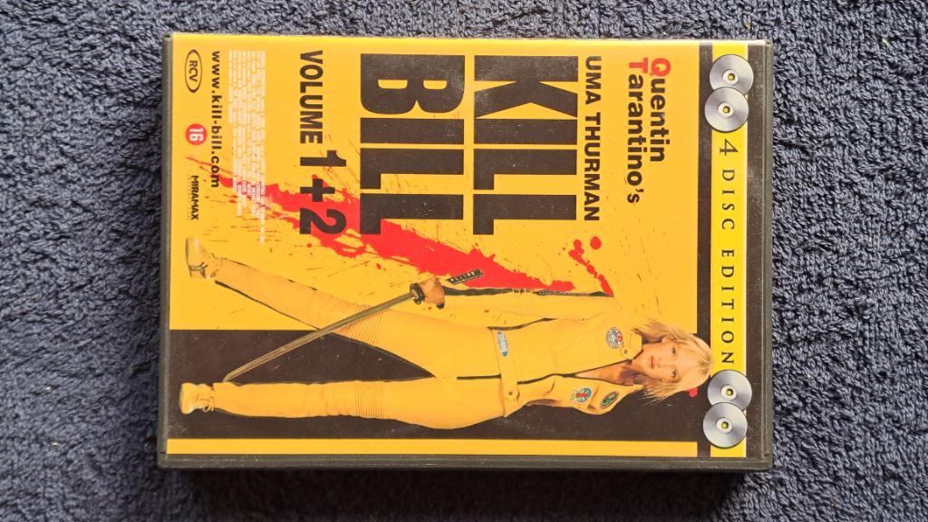 Kill Bill 1 & 2 "Uma Thurman", Vanaf 16 jaar, Ophalen of Verzenden, Zo goed als nieuw