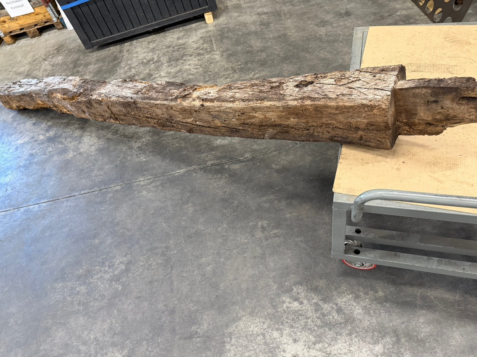 Oude houten balken, Ophalen, Gebruikt, Hardhout, 180 tot 250 cm