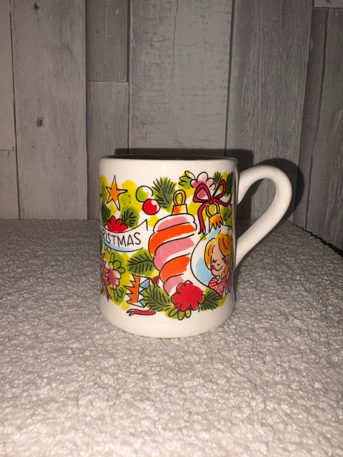 Blond Amsterdam kerst mokje, Ophalen, Nieuw, Aardewerk
