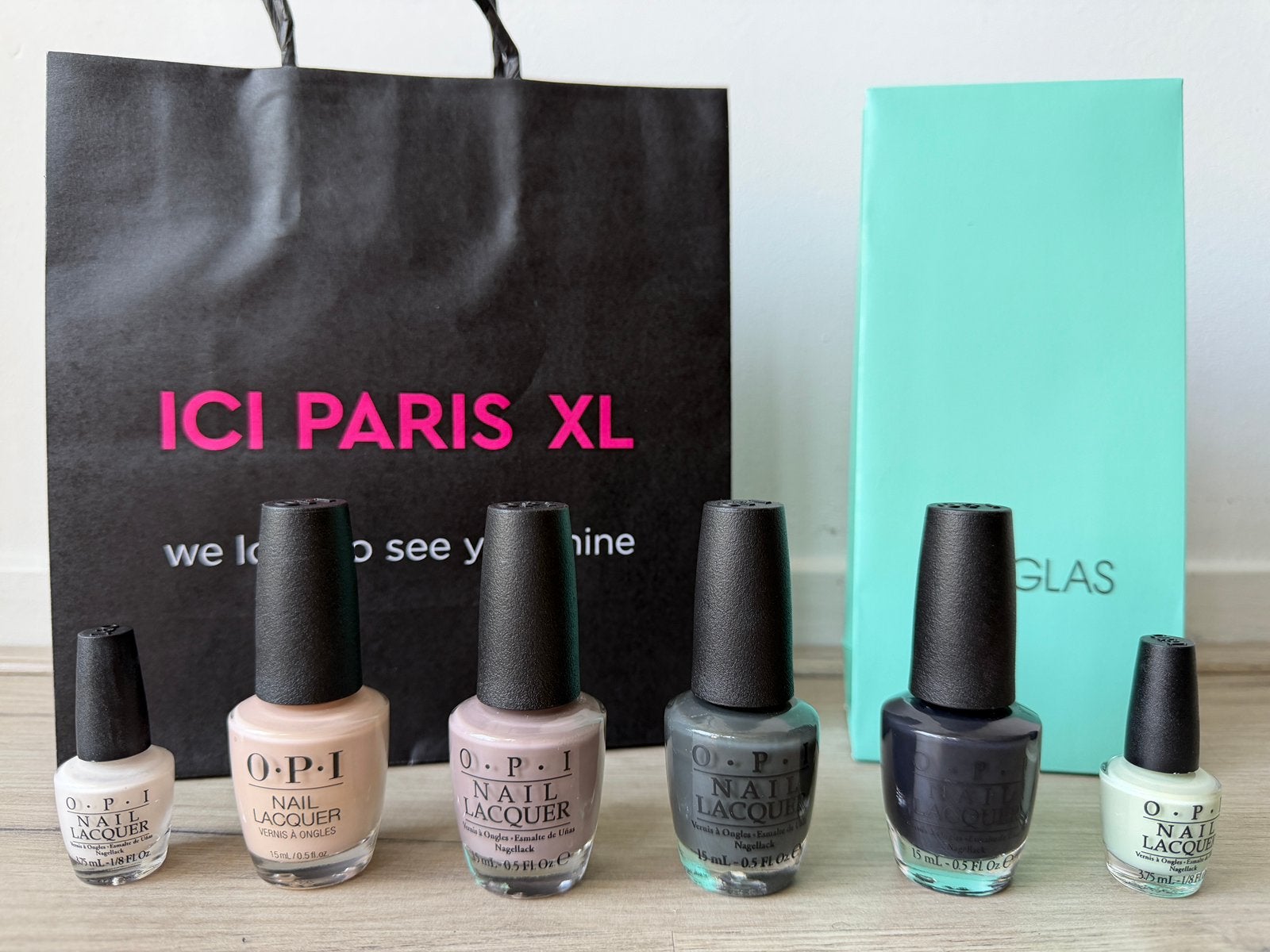 6x OPI nagellak twv €75 Douglas & ICI Paris najaar herfst, Ophalen of Verzenden, Zo goed als nieuw, Handen en Nagels, Make-up