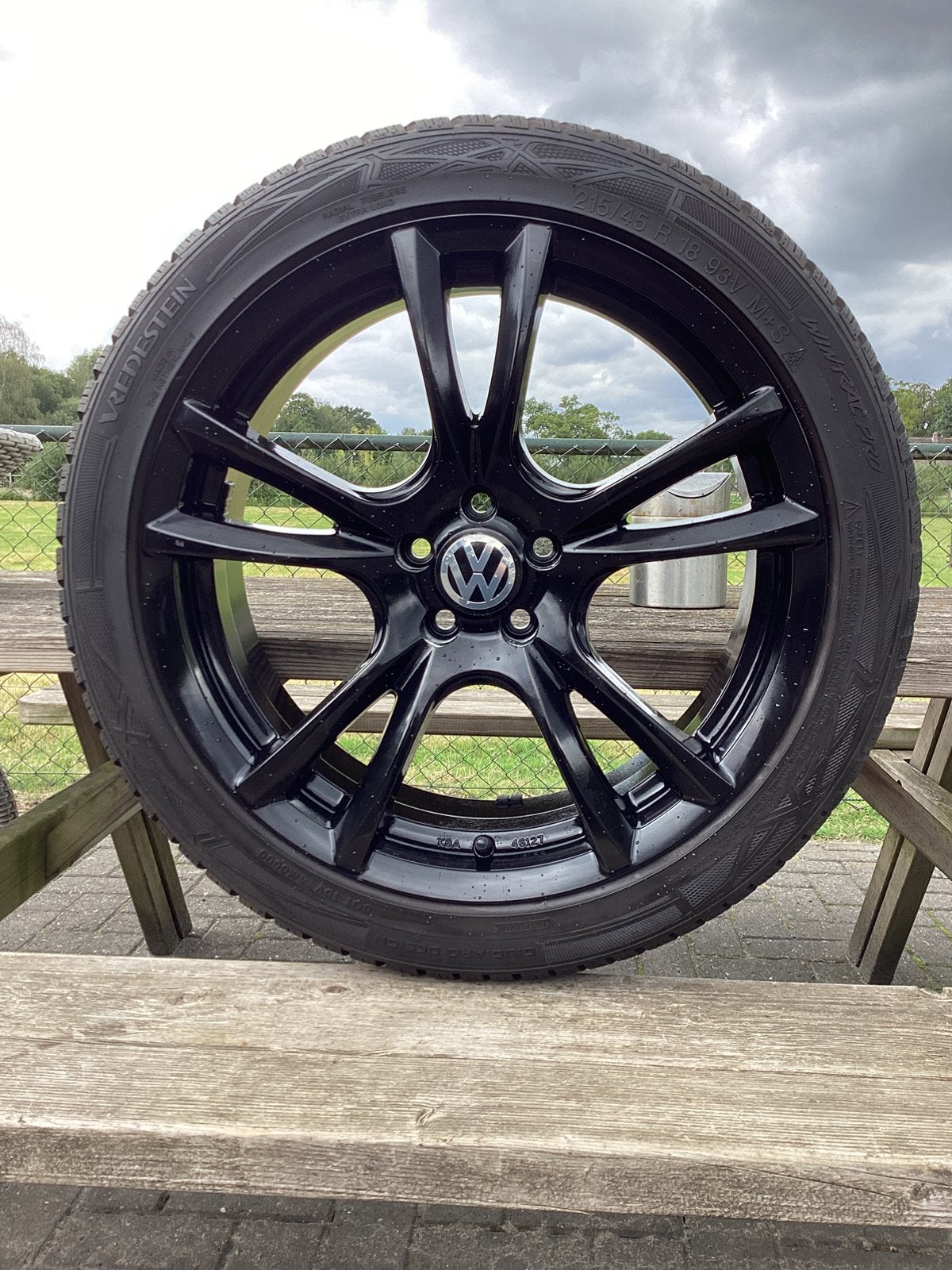 18” set Volkswagen T-Cross 215-45-18❄️banden met 4x8 mm, 18 inch, 215 mm, Banden en Velgen, Nieuw