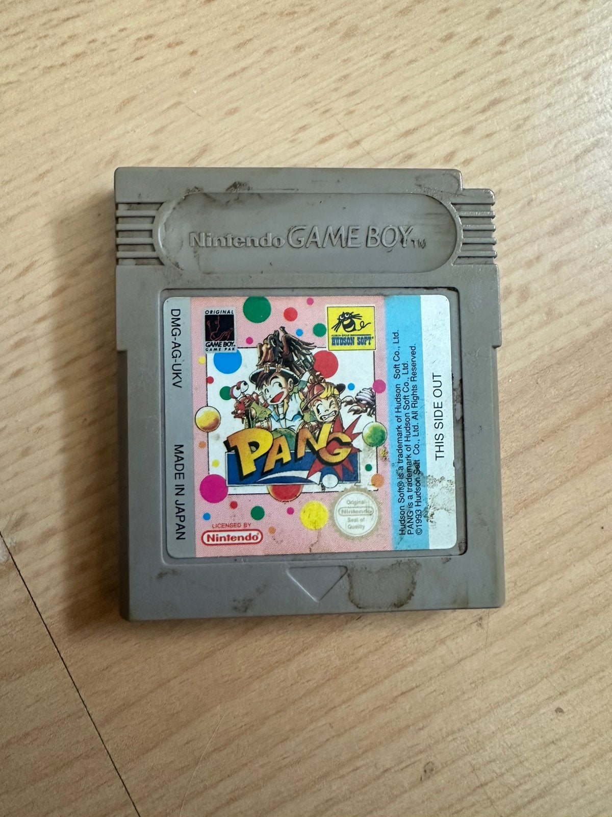 Pang Gameboy Classic!, Spelcomputers en Games, Games | Nintendo Game Boy, 1 speler, Ophalen of Verzenden, Zo goed als nieuw, Vanaf 3 jaar