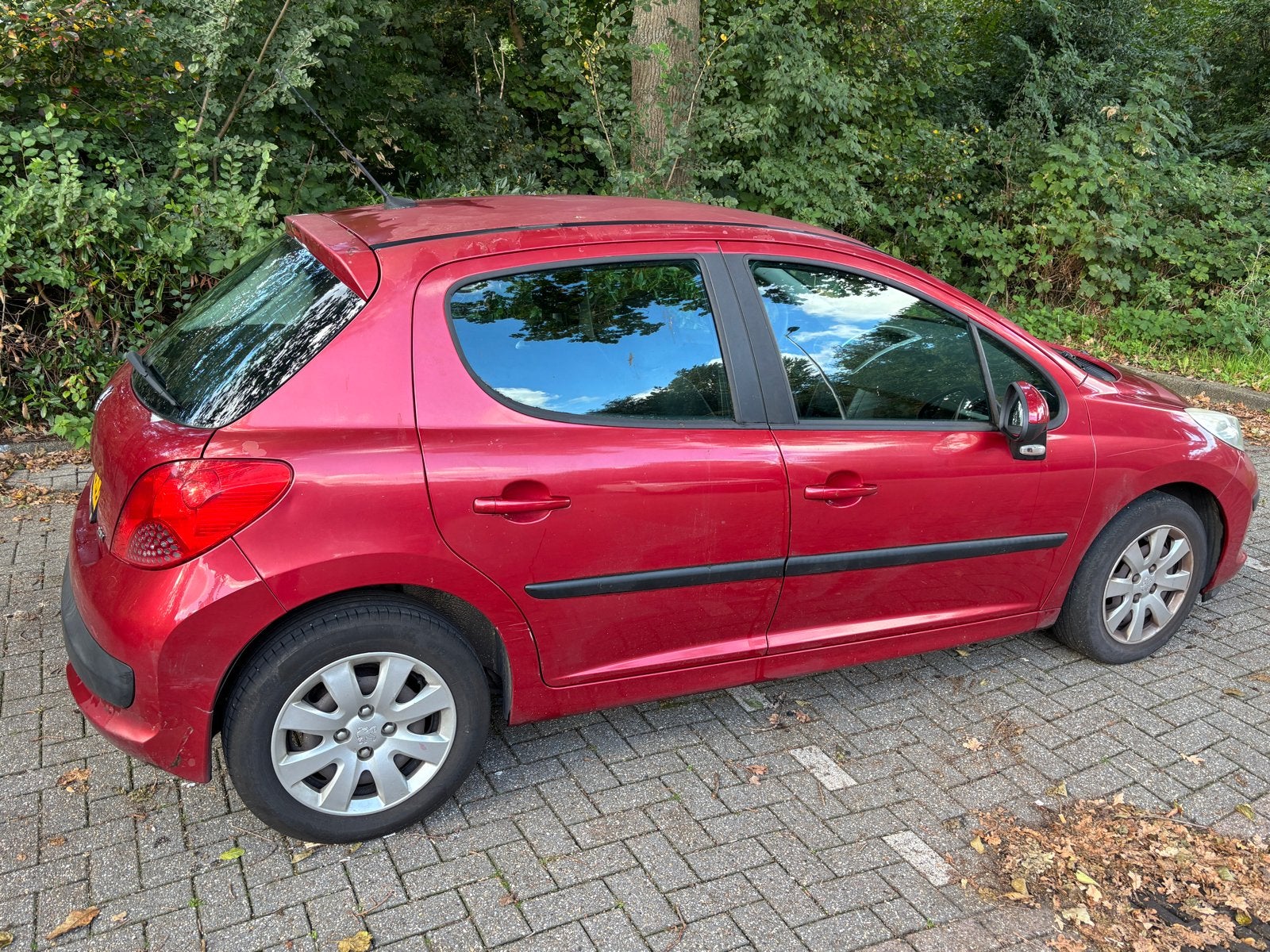 Peugeot 207 1.4 VTI 16V 5DRS 2008 Rood, Auto's, Voorwielaandrijving, 1153 kg, Origineel Nederlands, Handgeschakeld