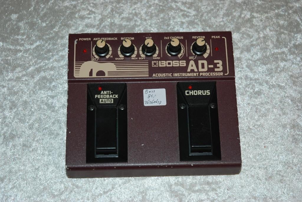 Boss AD3 acoustic instrument comressor  <26260637>, Muziek en Instrumenten, Gebruikt, Boss, ., .