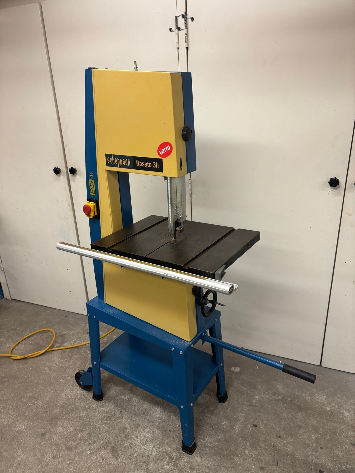 Scheppach Basato 3h Vario Lintzaag - Gebruikt, Doe-het-zelf en Verbouw, Ophalen, Gebruikt, 70 mm of meer, 600 tot 1200 watt