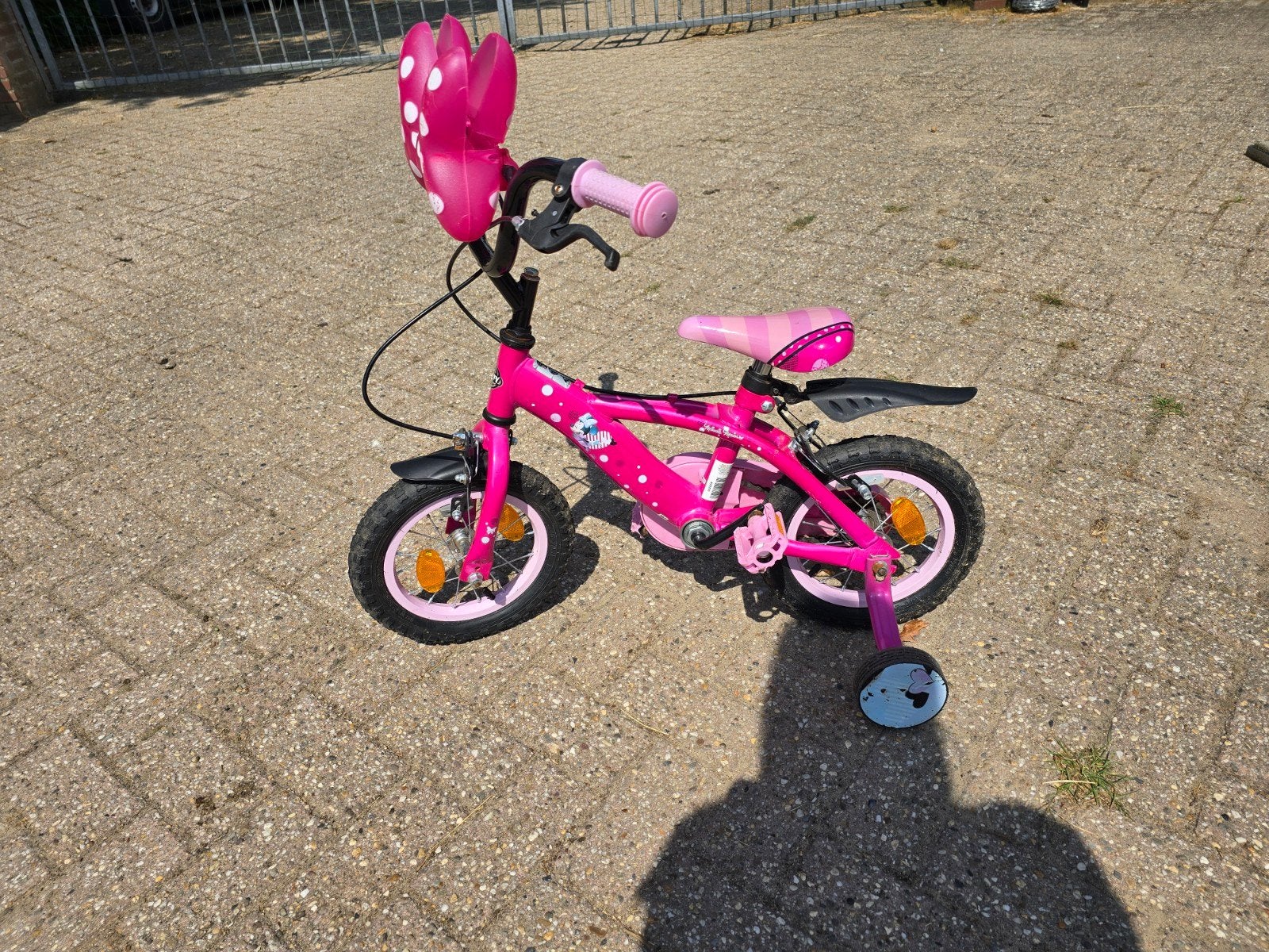 Disney Minnie Mouse kinderfiets - Zo goed als nieuw!, Ophalen of Verzenden
