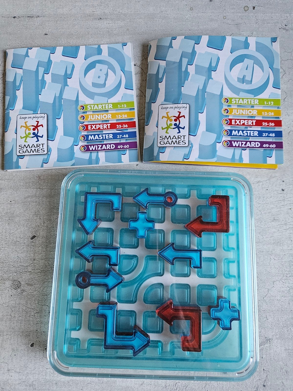 SmartGames IQ Arrows - Logisch denkspel, Een of twee spelers, Ophalen of Verzenden, Zo goed als nieuw, SmartGames