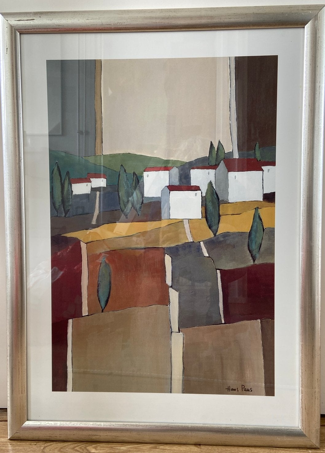 Hans Paus, ingelijst werk, Ophalen
