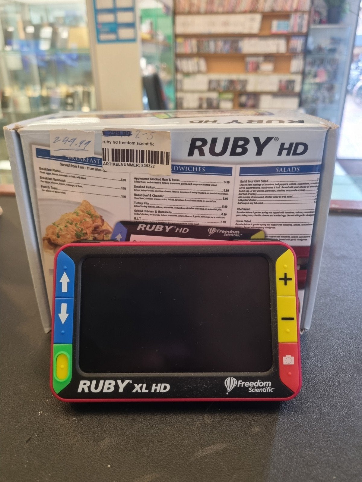 Ruby HD Freedom Scientific Vergrootglas Loep, Vergrootglas of Loep, Onbekend, Freedom Scientific, Ophalen of Verzenden