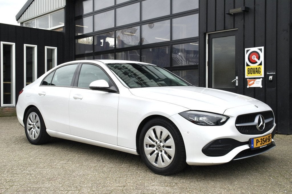 Mercedes-Benz C-Klasse 180 Business Line | NL-Auto | Dealer, Auto's, Gebruikt, 4 cilinders, Wit, Origineel Nederlands
