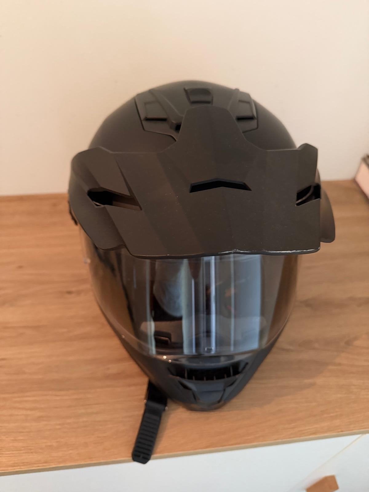 Vinz Scoter Helm-XL 60-61 Zwart, Heren, XL, Nieuw zonder kaartje, Integraalhelm